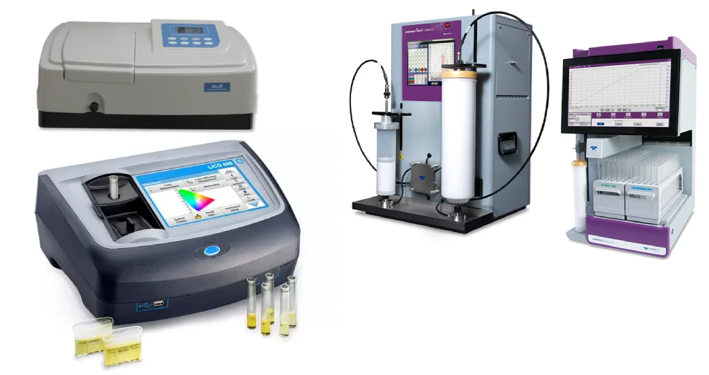 تجهیزات آنالیز شیمیایی در آزمایشگاه های مواد غذایی