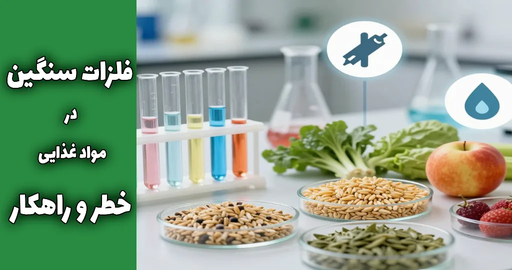 فلزات سنگین مواد غذایی