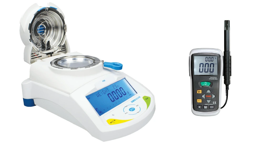 ابزارهای اندازهگیری رطوبت، دما و دیگر پارامترها در آزمایشگاه های مواد غذایی