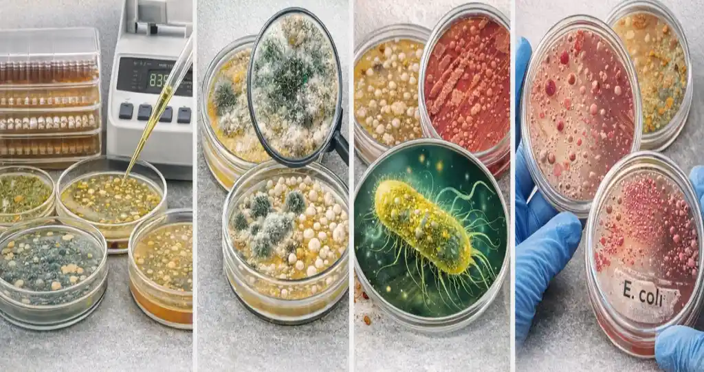 Types of food microbiology tests 1