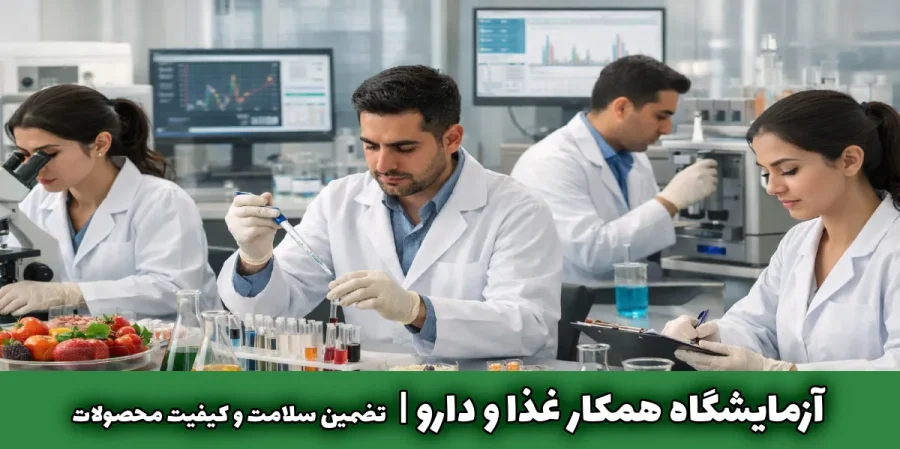 آزمایشگاه همکار غذا و دارو تضمین سلامت و کیفیت محصولات
