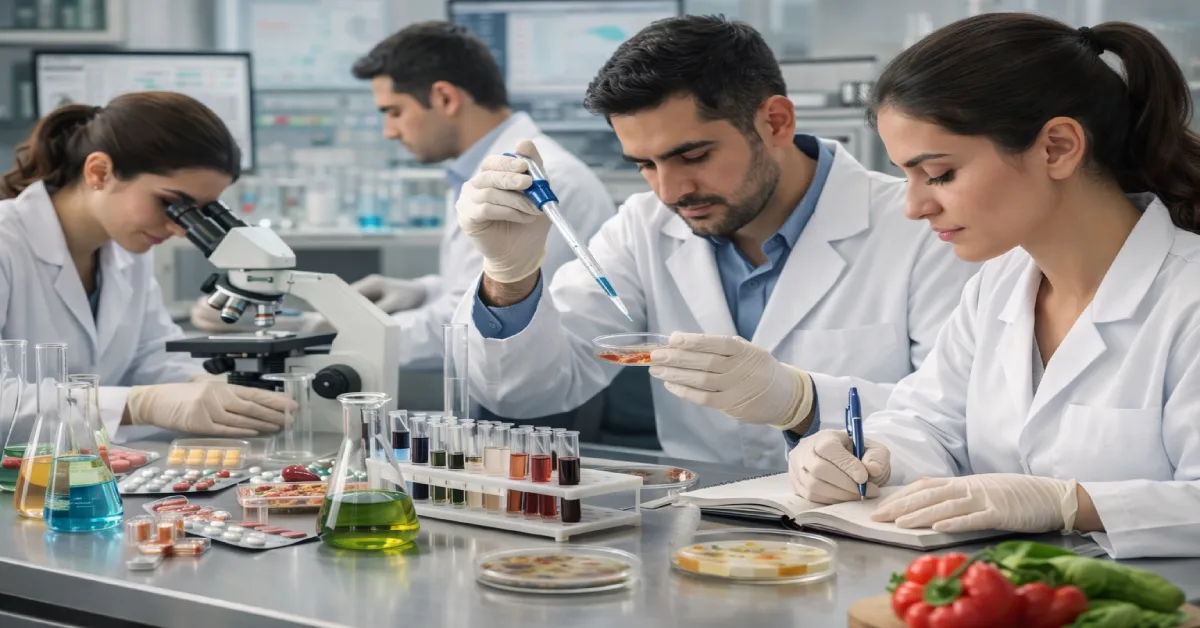 استانداردها و قوانین رعایت شده در آزمایشگاه همکار غذا و دارو