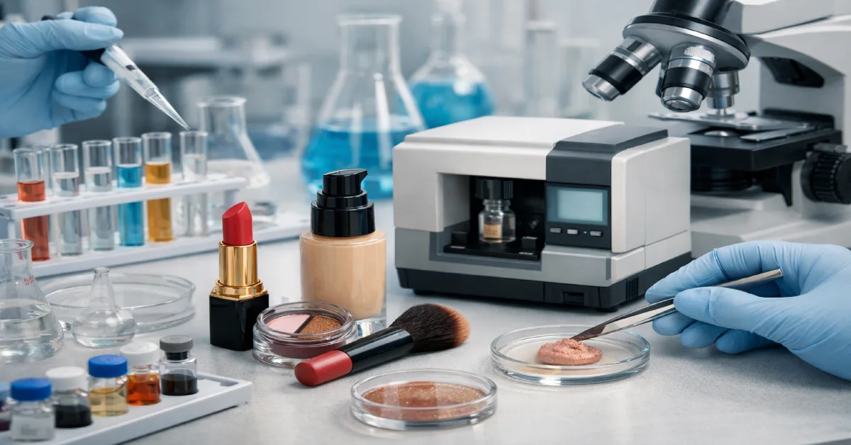 ضرورت آنالیز فلزات سنگین آرایشی