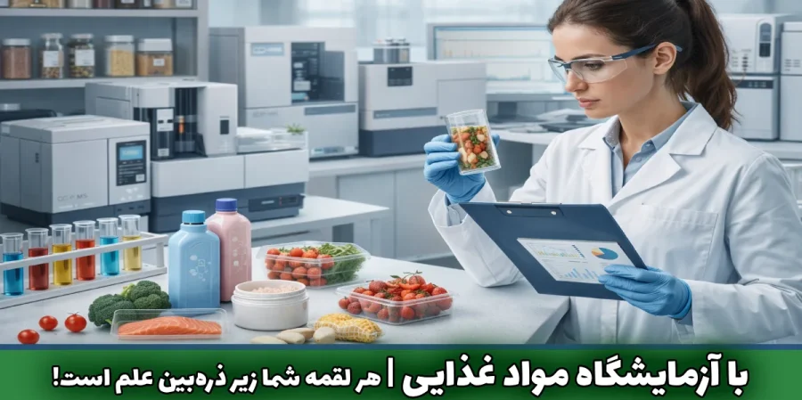 با آزمایشگاه مواد غذایی هر لقمه شما زیر ذرهبین علم است