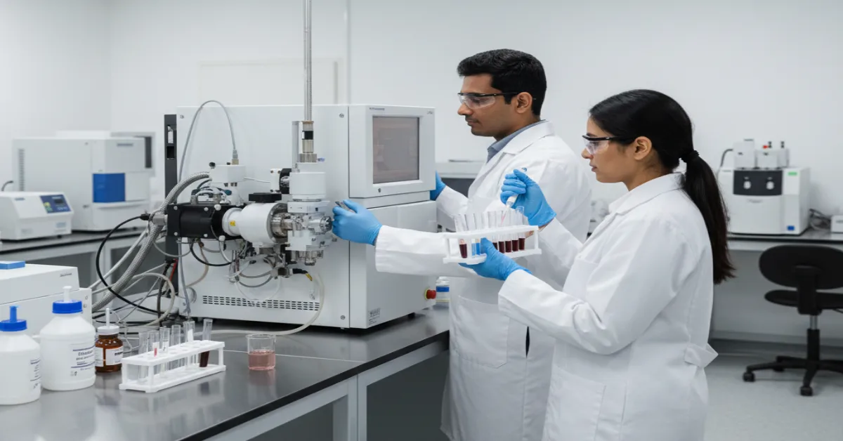 آزمایشگاه-مواد-غذایی-طیفسنجی-جرمی