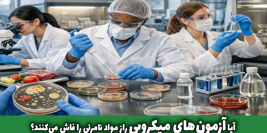 آیا آزمون های میکروبی راز مواد نامرئی را فاش میکنند؟