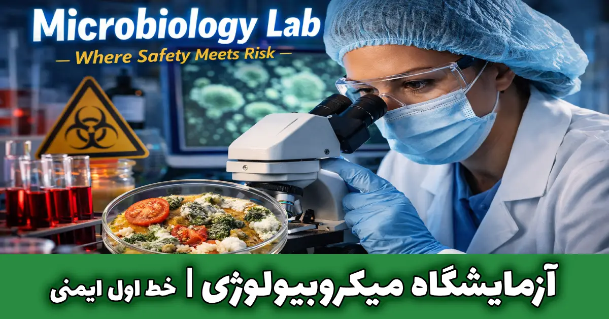آزمایشگاه میکروبیولوژی خط اول ایمنی