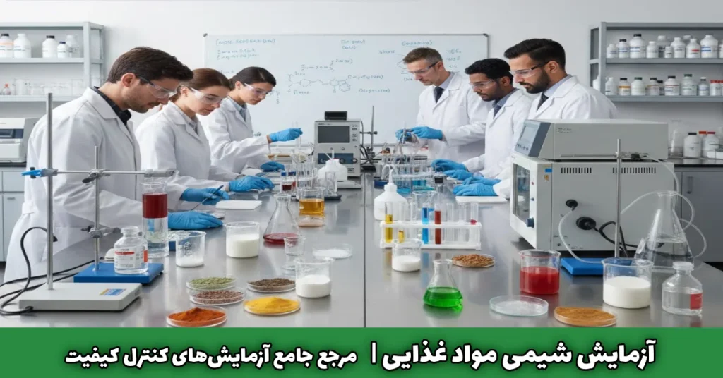 آزمایش شیمی مواد غذایی مرجع جامع آزمایشهای کنترل کیفیت