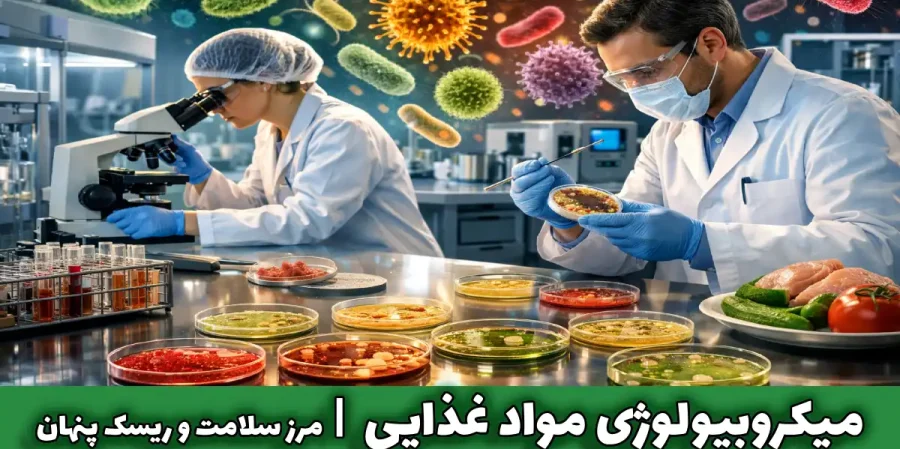 میکروبیولوژی مواد غذایی مرز سلامت و ریسک پنهان