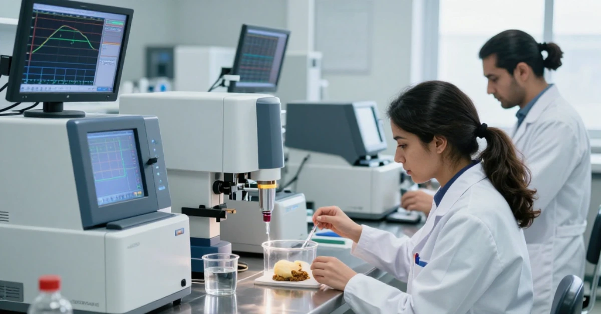 آماده سازی نمونه برای آزمایش فلزات سنگین