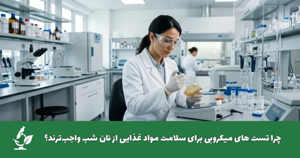 چرا تست های میکروبی برای سلامت مواد غذایی از نان شب واجبترند؟