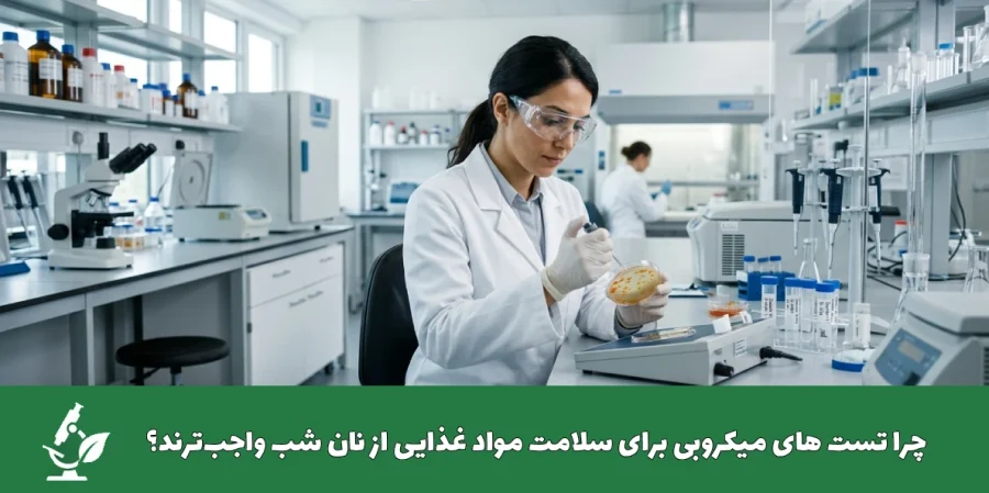 چرا تست های میکروبی برای سلامت مواد غذایی از نان شب واجبترند؟