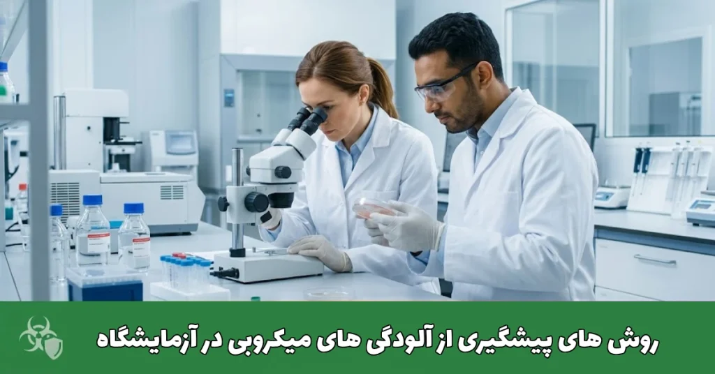 راهکارهای پیشگیری از انواع آلودگی های میکروبی در آزمایشگاه