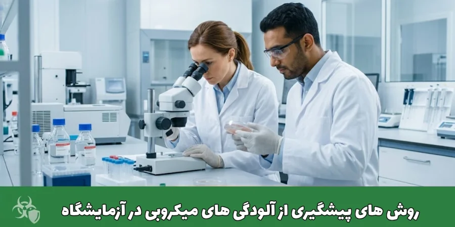 راهکارهای پیشگیری از انواع آلودگی های میکروبی در آزمایشگاه