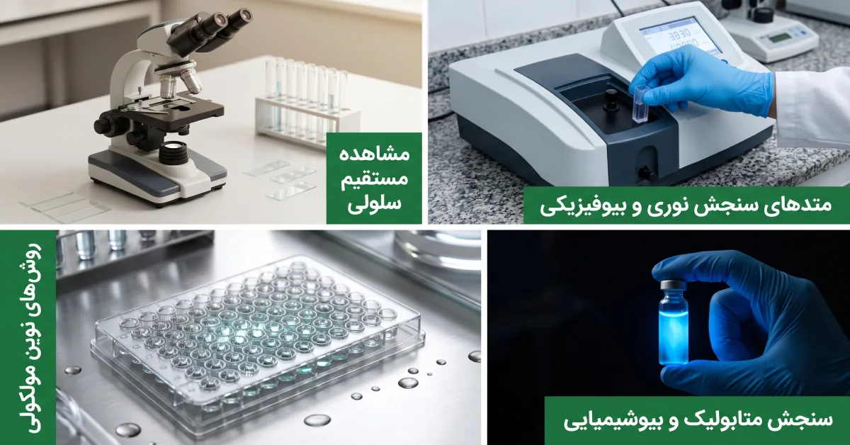 کلاژ-جامع-روش-های-شمارش-میکروارگانیسم